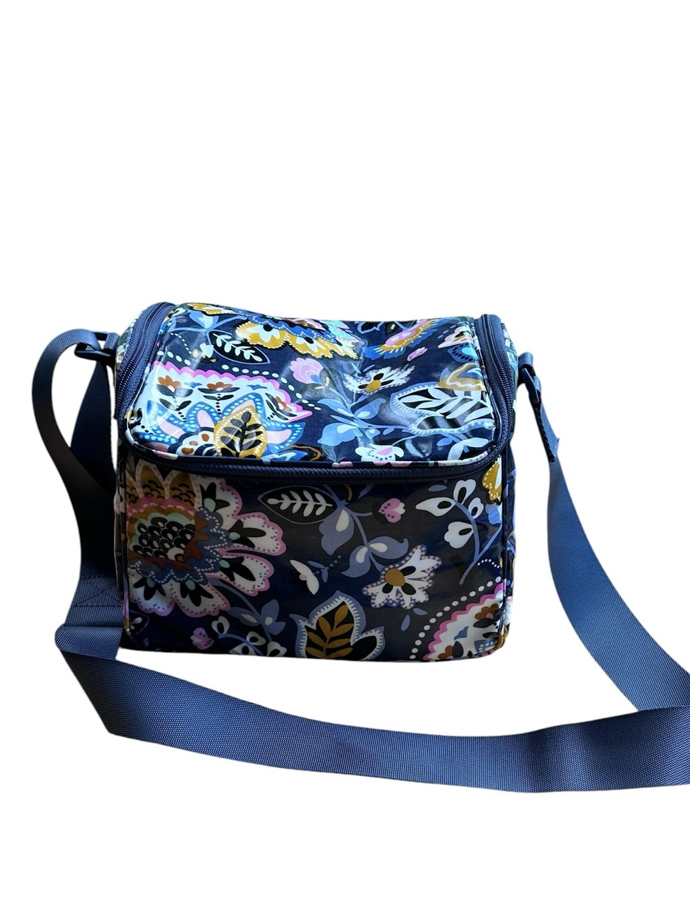 Vera Bradley Charmont Meadow Insulated Lunch Bag Tote Stay Cooler Excellent